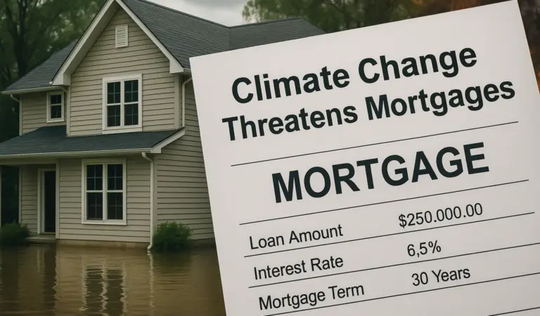 Climate Change Threatens Mortgages: $1.2 Billion in Credit Losses Forecast for 2025